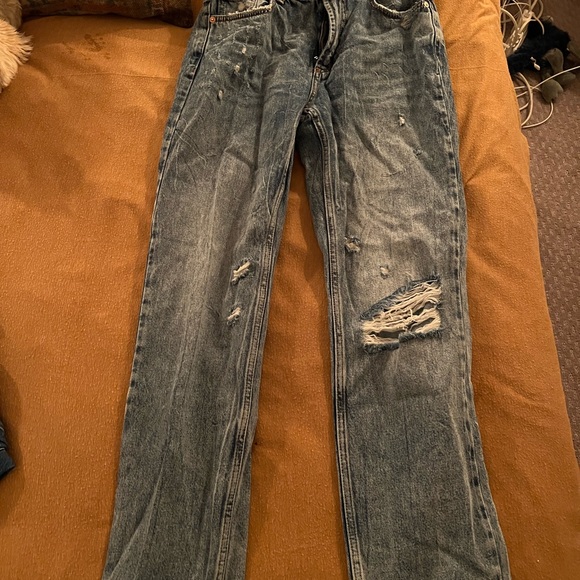 Free People Dakota Straight Leg high rise jeans - Picture 2 of 5